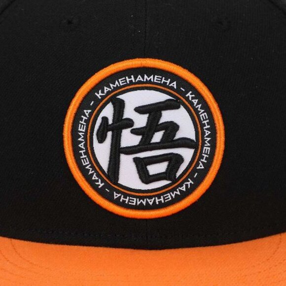 Dragon Ball Z Goku Kanji Black Snapback Hat - Picture 2 of 6